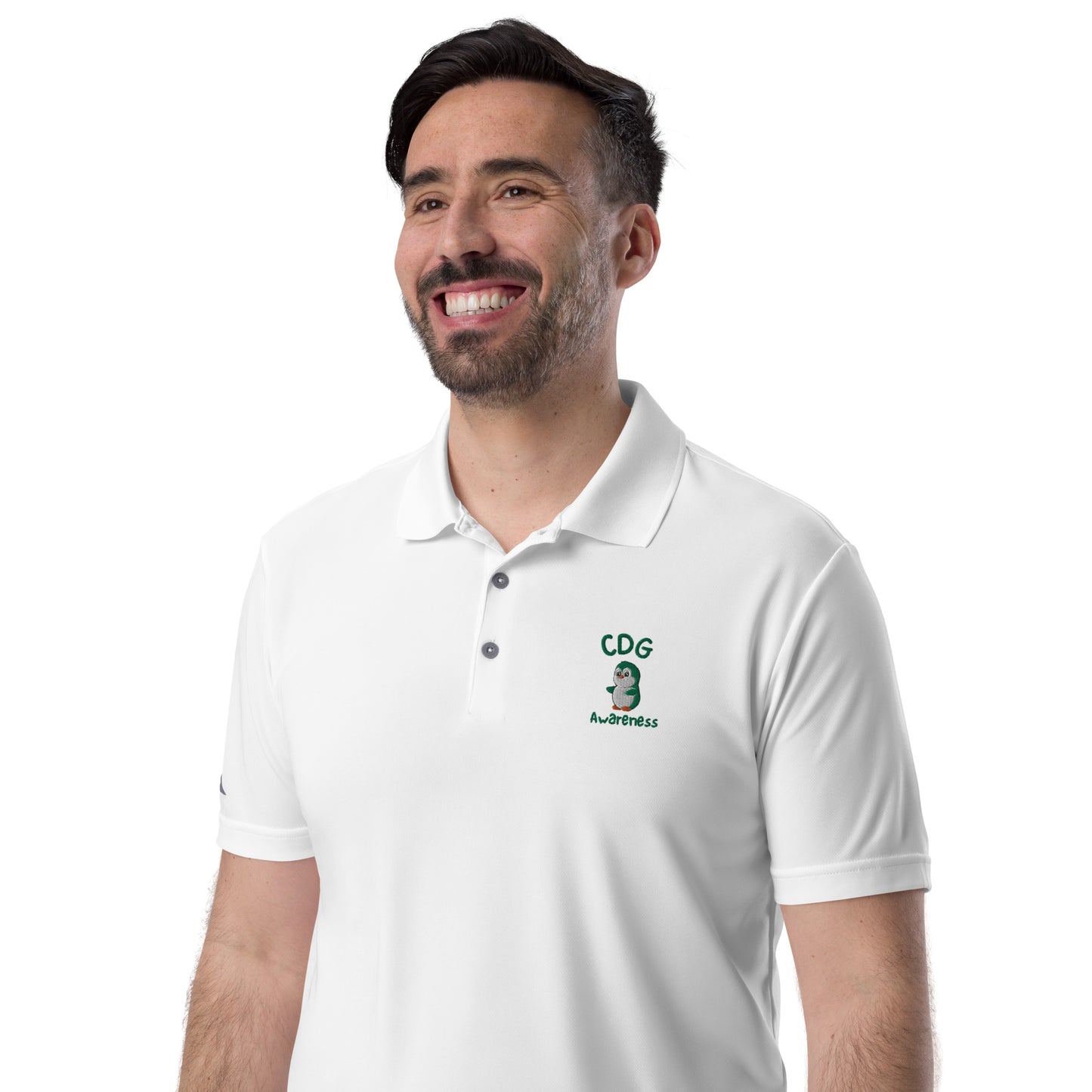 CDG Awareness - Men's adidas performance polo shirt