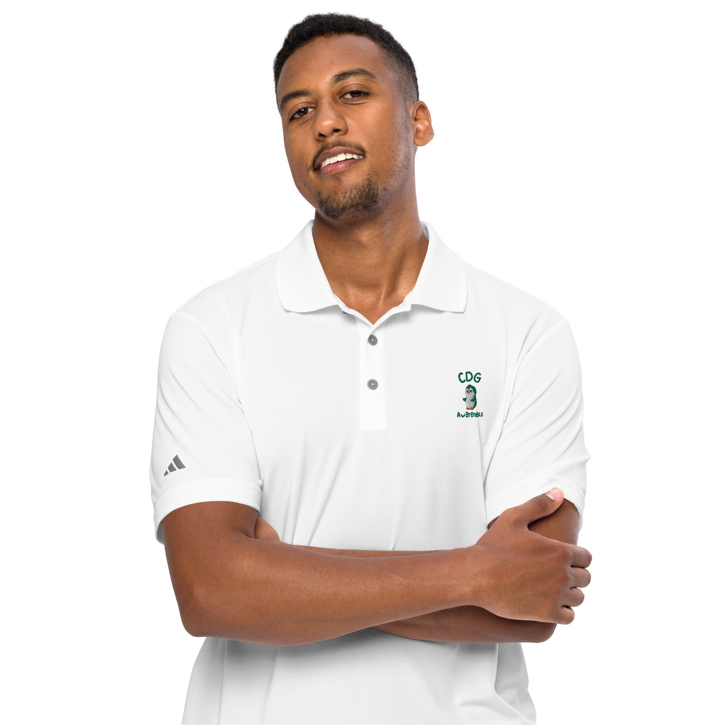 CDG Awareness - Men's adidas performance polo shirt