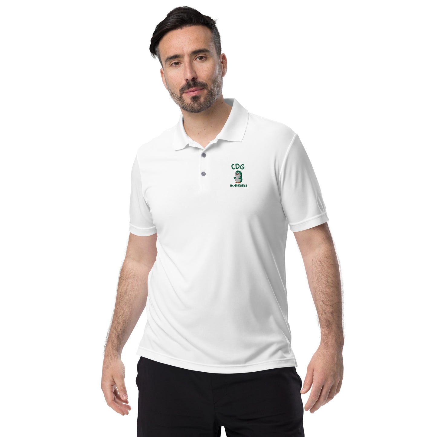 CDG Awareness - Men's adidas performance polo shirt