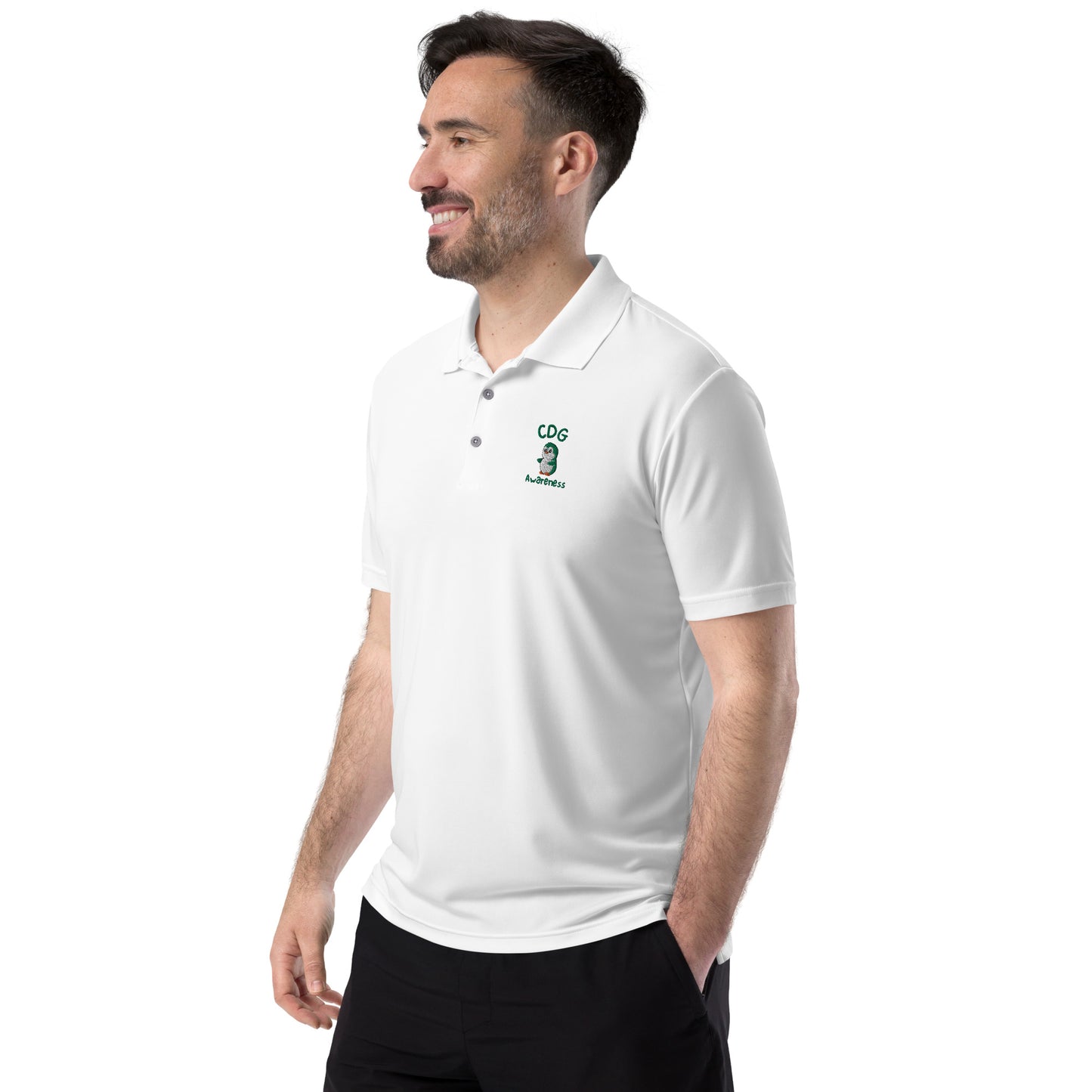 CDG Awareness - Men's adidas performance polo shirt