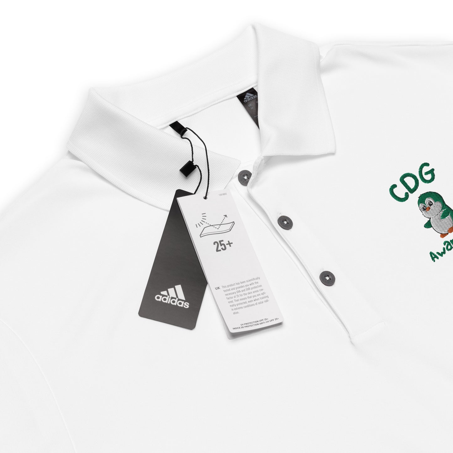 CDG Awareness - Men's adidas performance polo shirt
