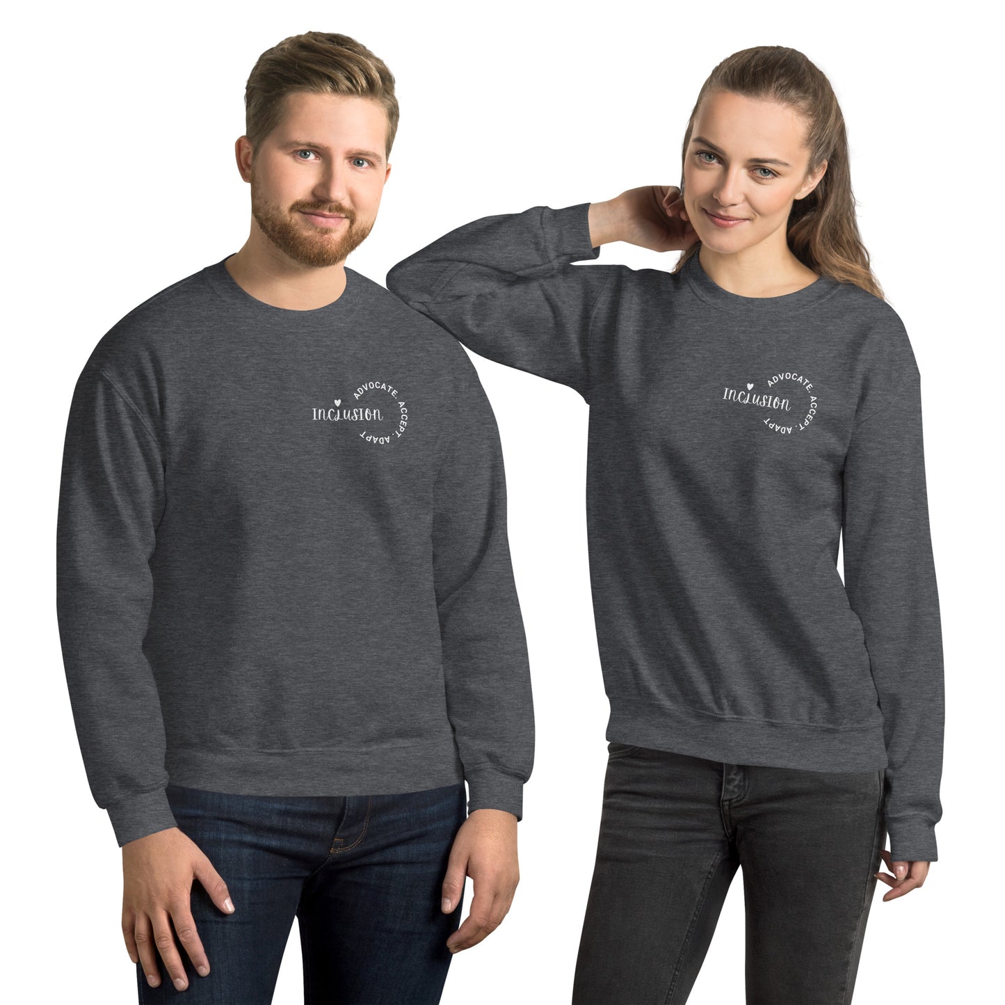 Inclusion - 3 A's - Unisex Sweatshirt