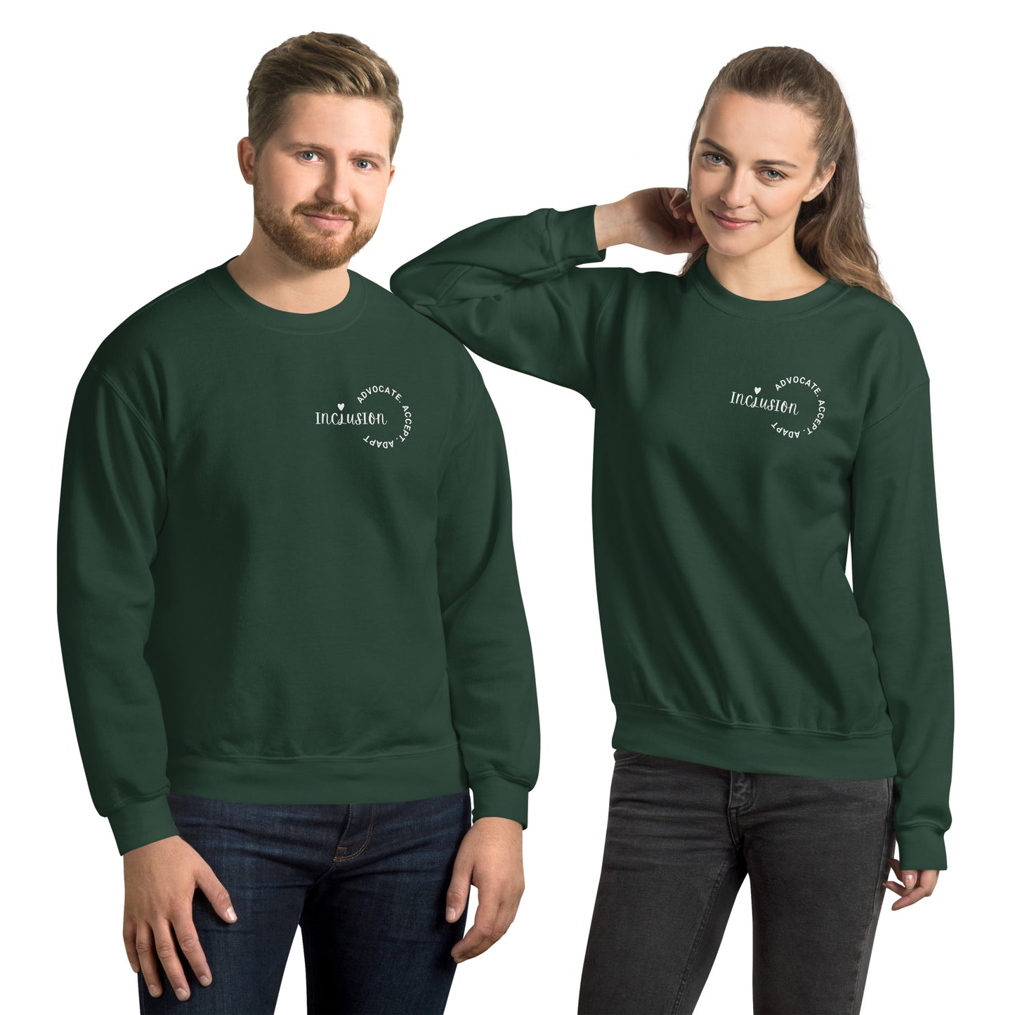 Inclusion - 3 A's - Unisex Sweatshirt