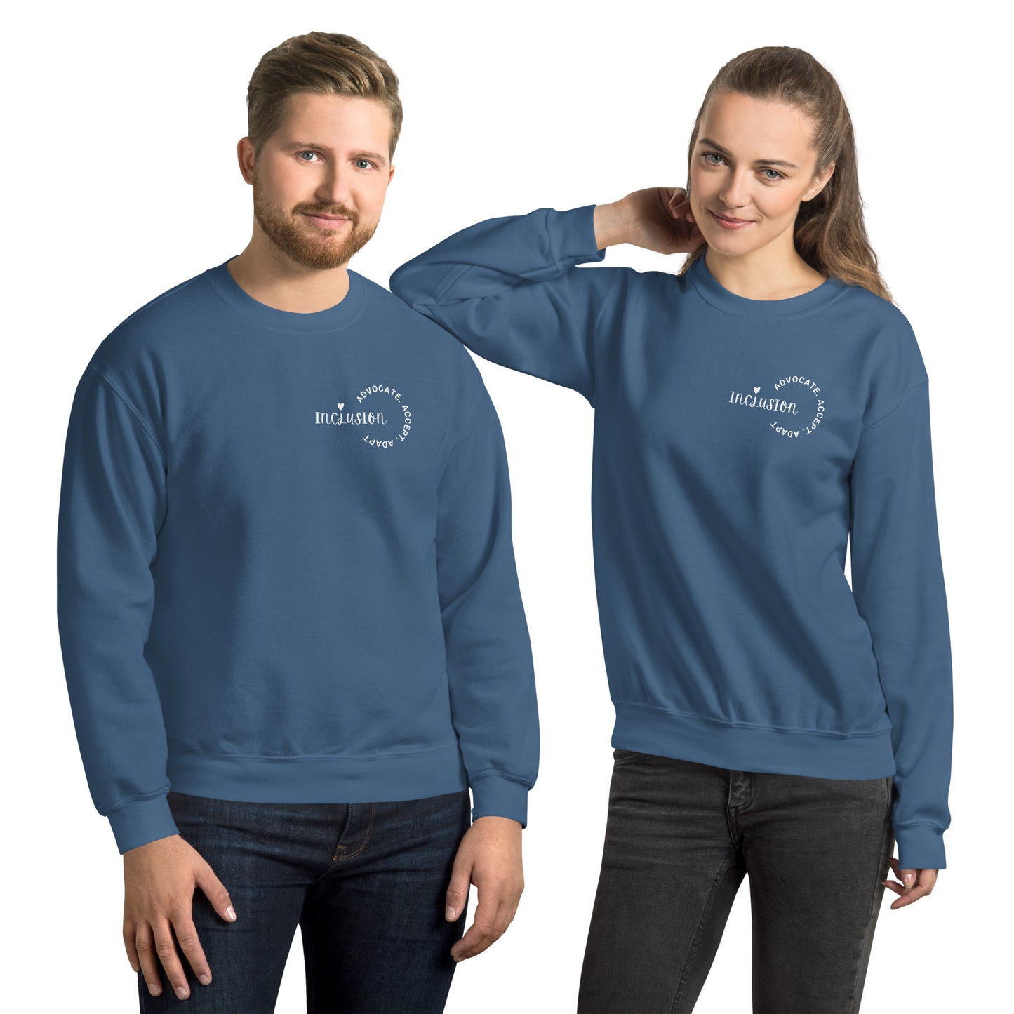 Inclusion - 3 A's - Unisex Sweatshirt