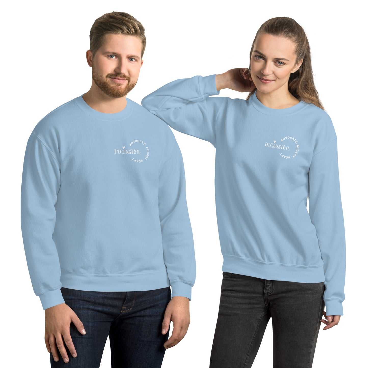 Inclusion - 3 A's - Unisex Sweatshirt