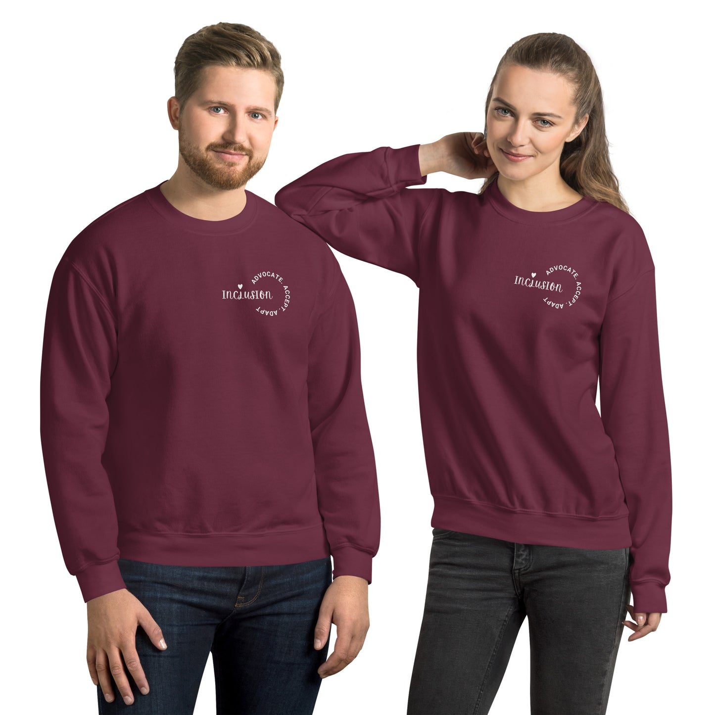 Inclusion - 3 A's - Unisex Sweatshirt