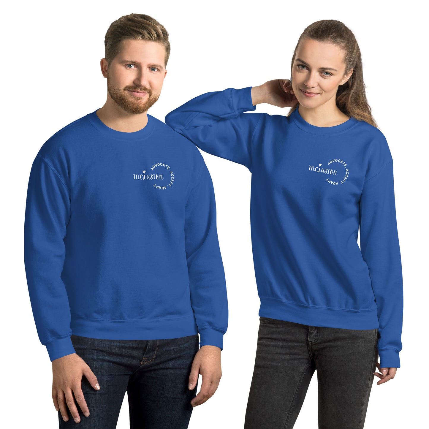 Inclusion - 3 A's - Unisex Sweatshirt