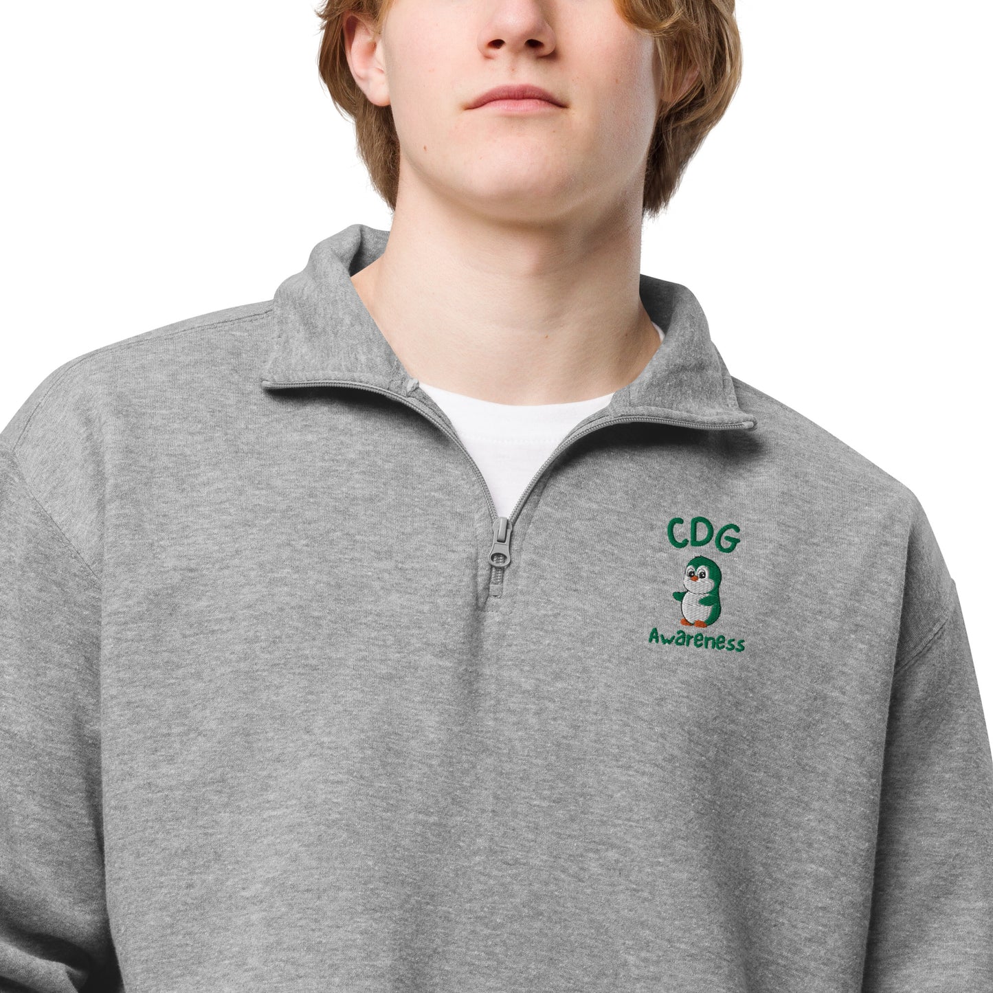 CDG Awareness - Fleece Pullover - Embroidered