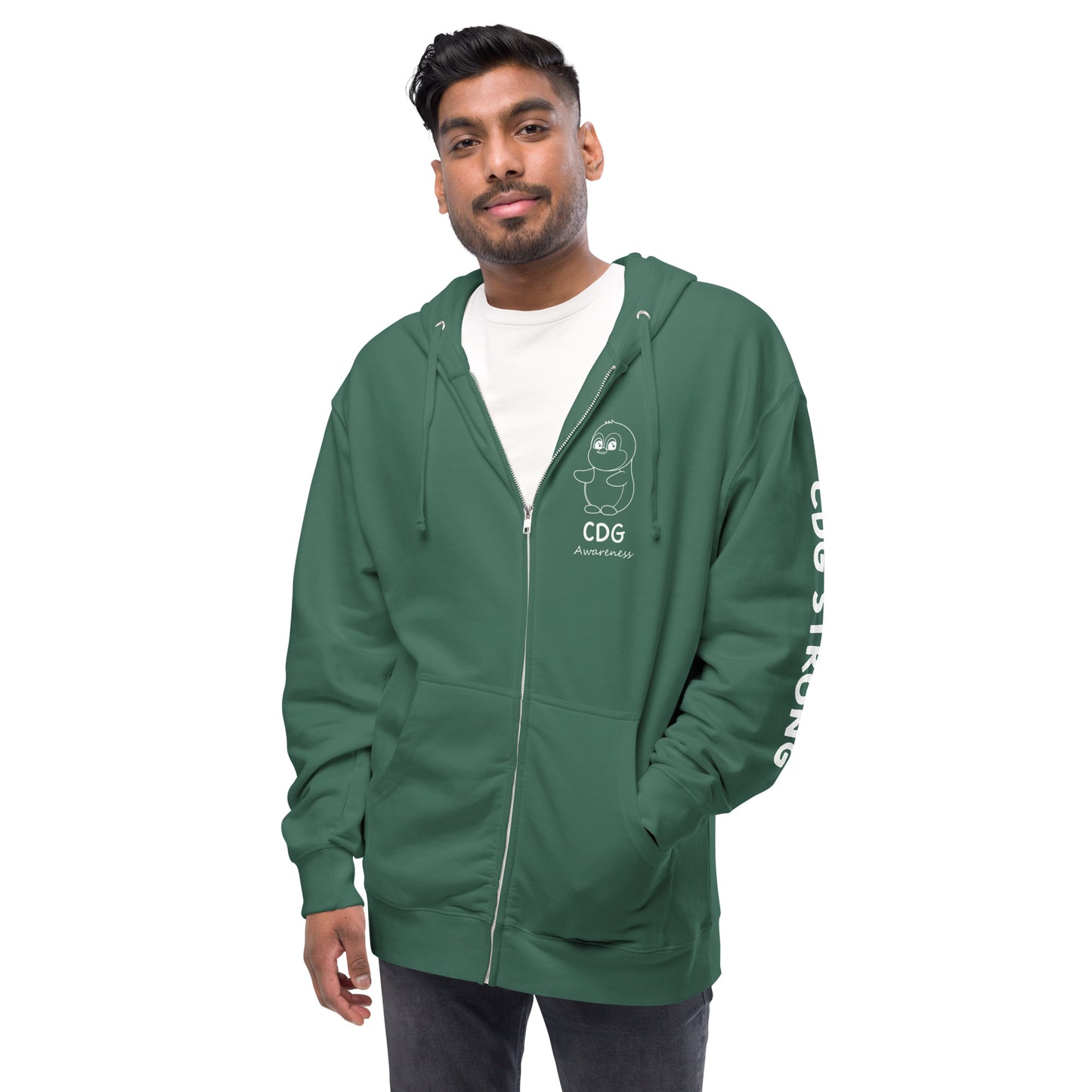 CDG Awareness - Fleece Zip Hoodie