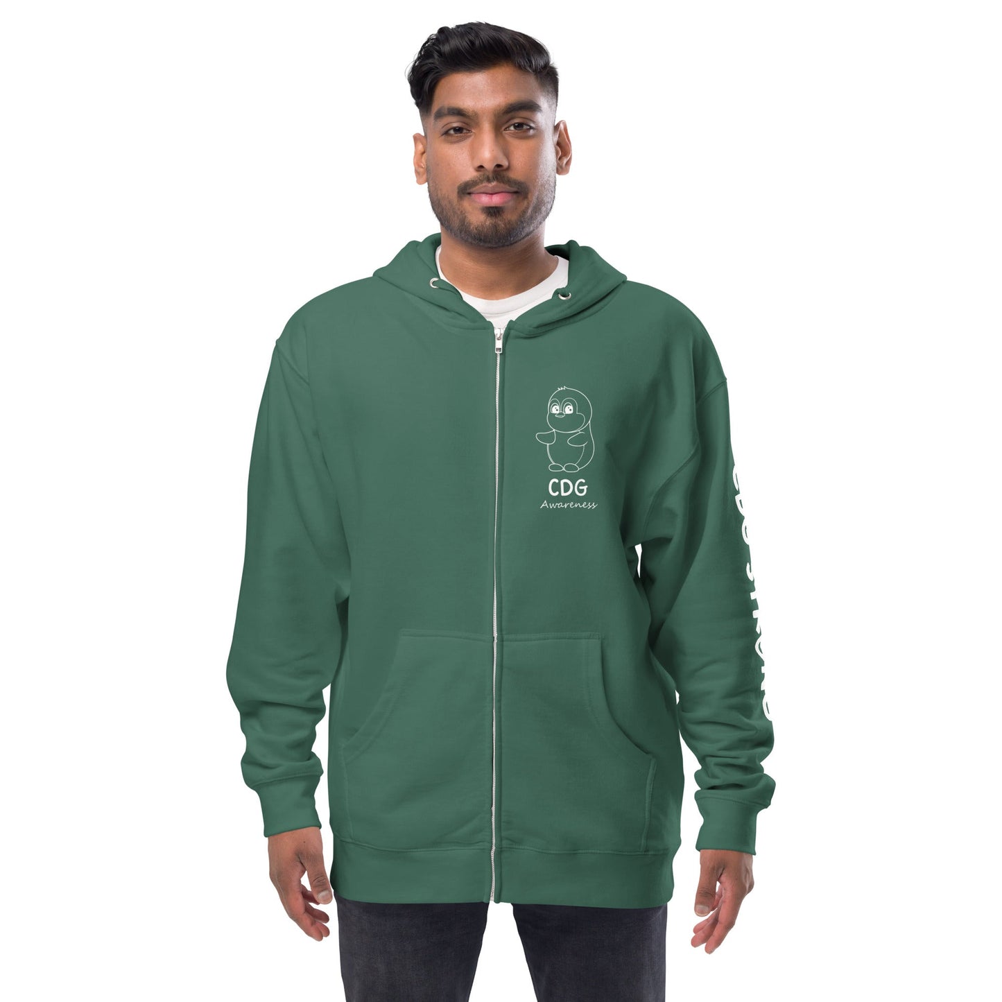 CDG Awareness - Fleece Zip Hoodie W