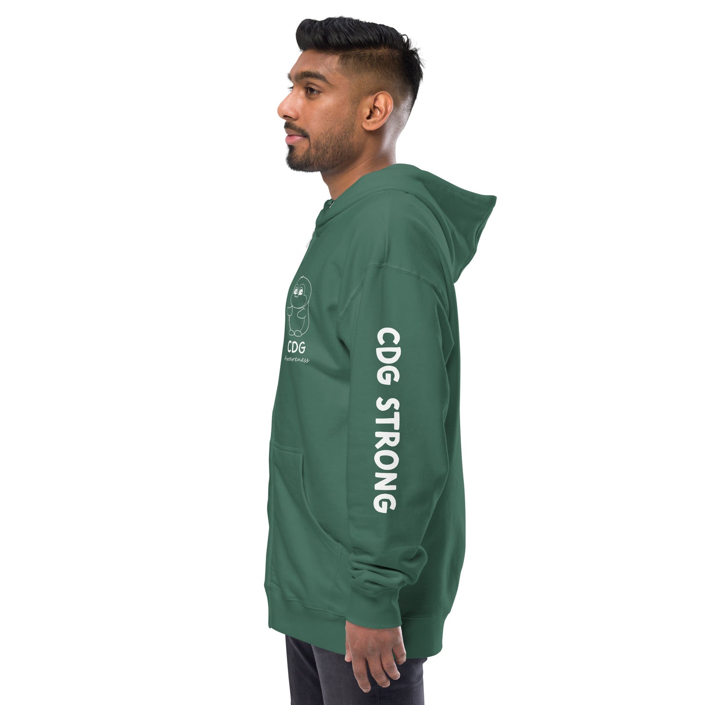 CDG Awareness - Fleece Zip Hoodie