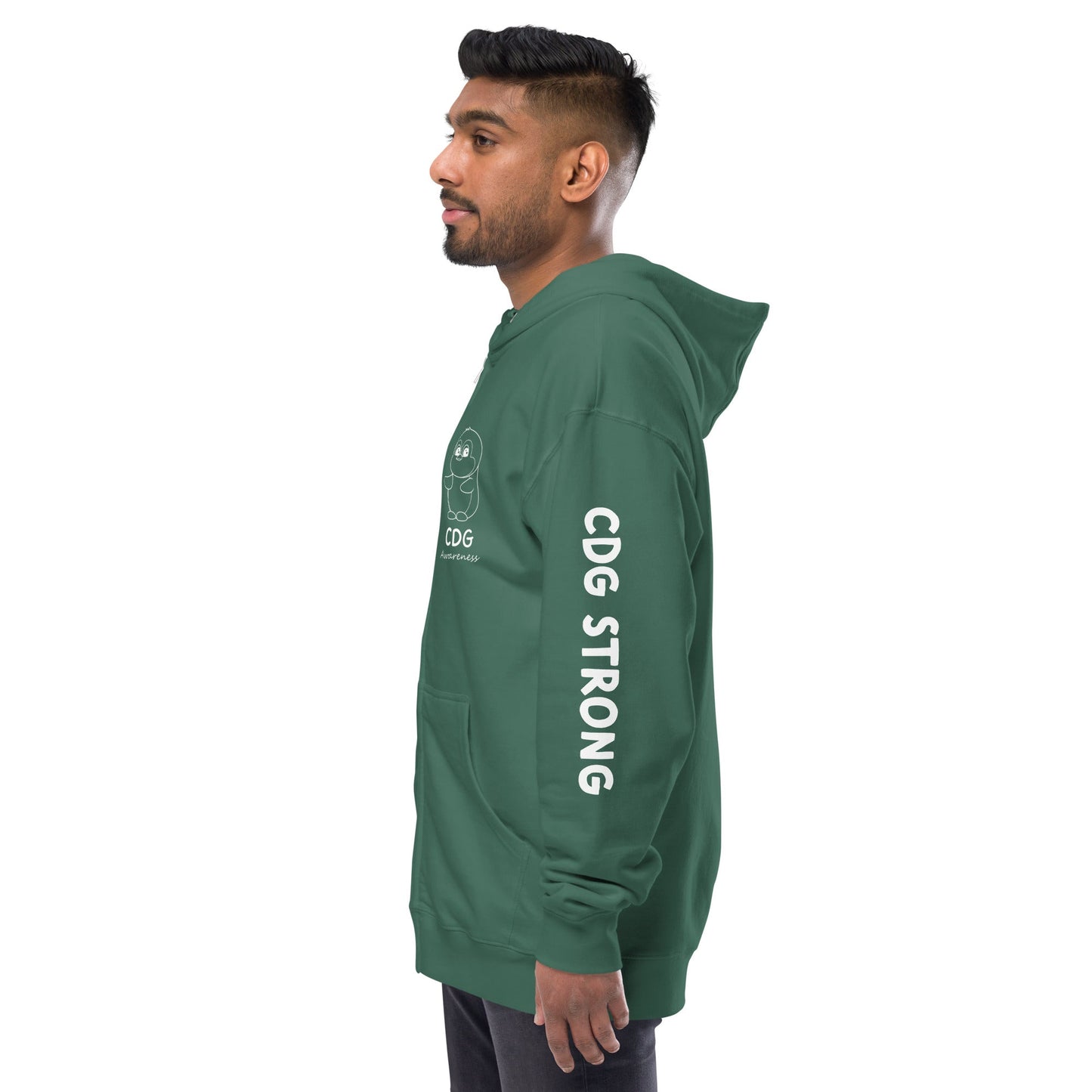 CDG Awareness - Fleece Zip Hoodie W