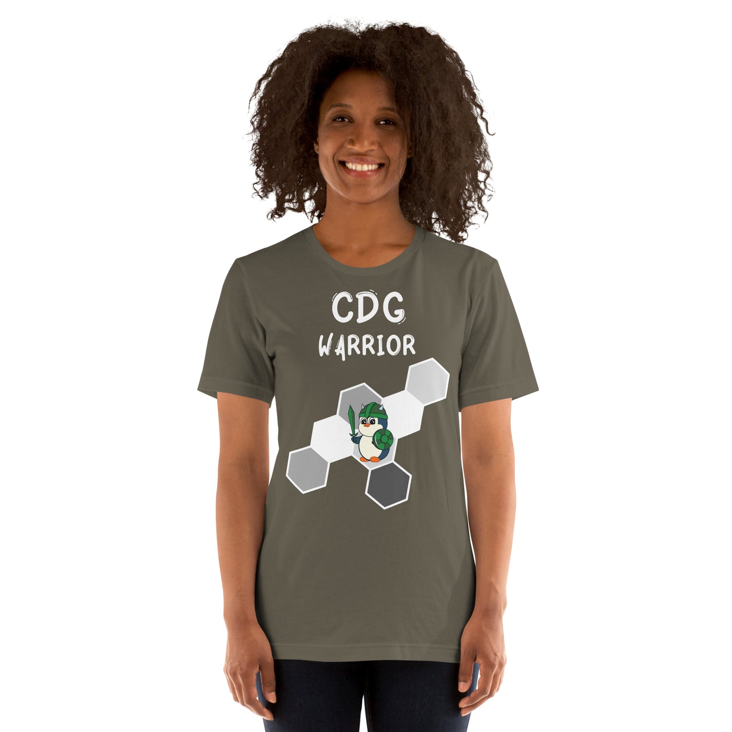 CDG Warrior - Adult Unisex t-shirt - Green