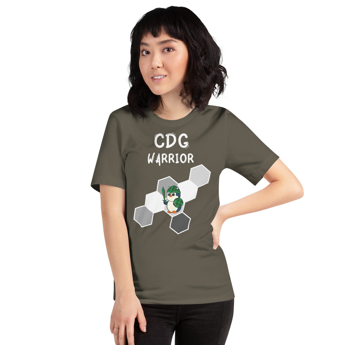 CDG Warrior - Adult Unisex t-shirt - Green