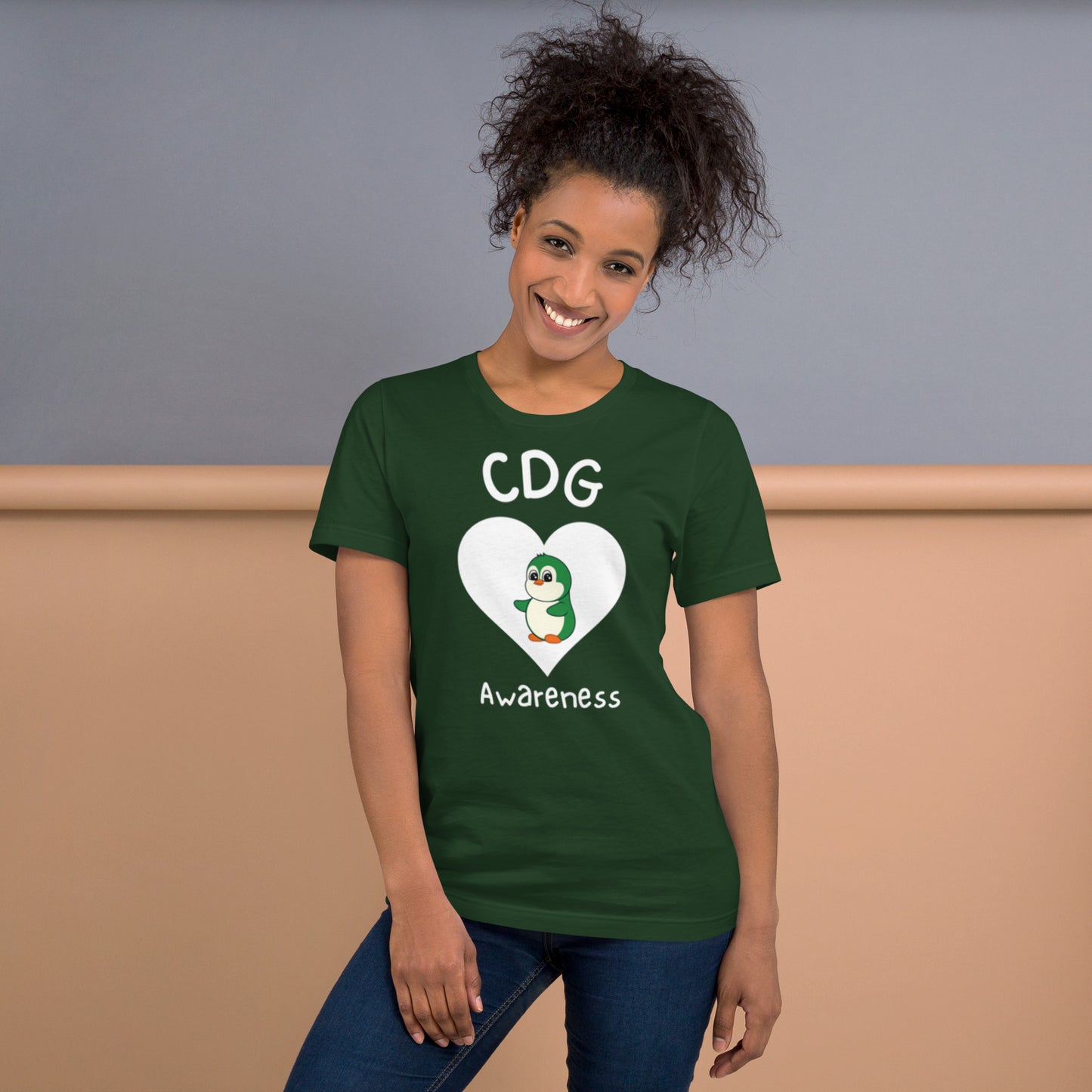 CDG Awareness T-Shirt - Heart