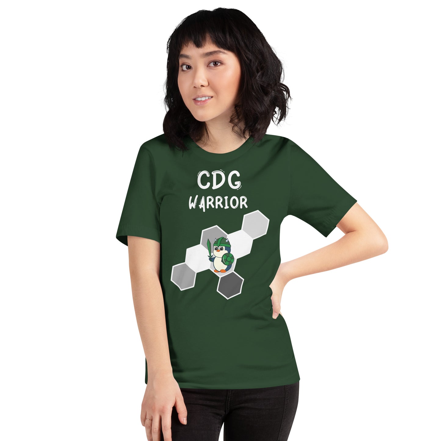CDG Warrior - Adult Unisex t-shirt - Green