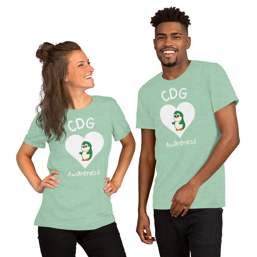 CDG Awareness T-Shirt - Heart