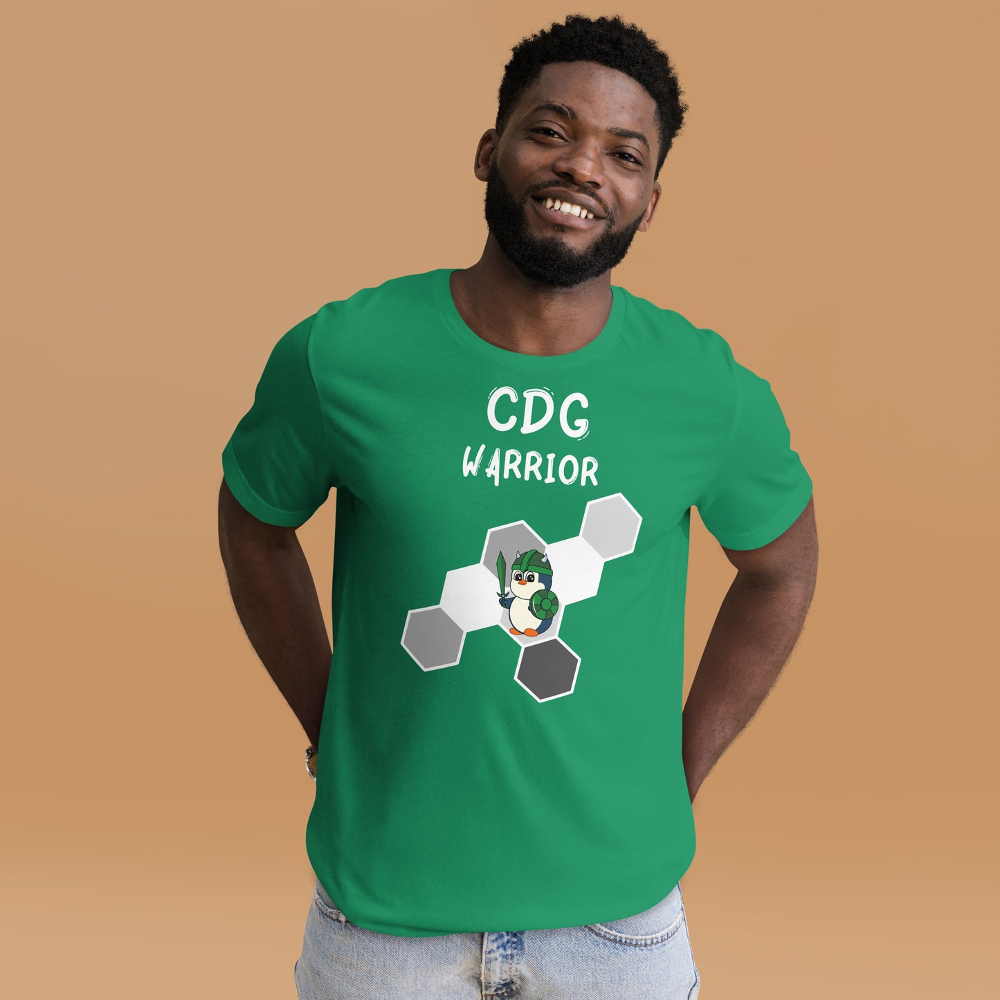 CDG Warrior - Adult Unisex t-shirt - Green