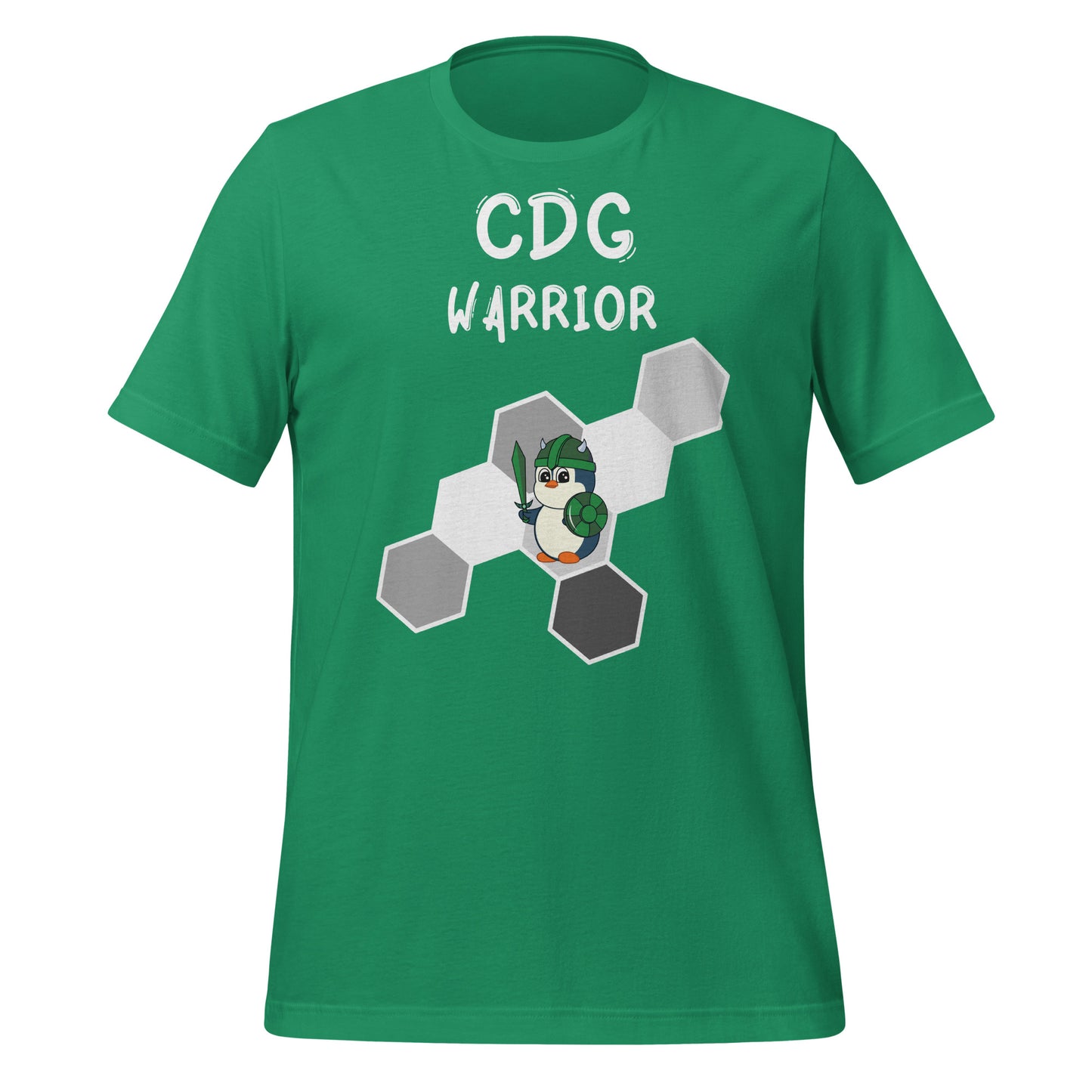 CDG Warrior - Adult Unisex t-shirt - Green