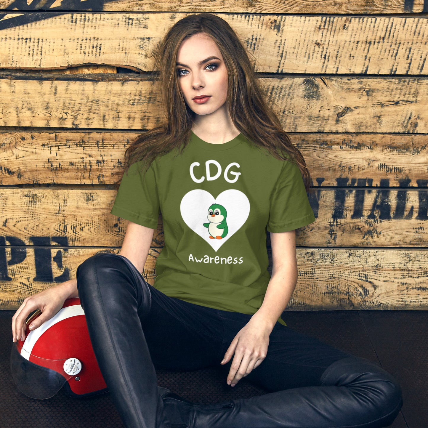 CDG Awareness T-Shirt - Heart
