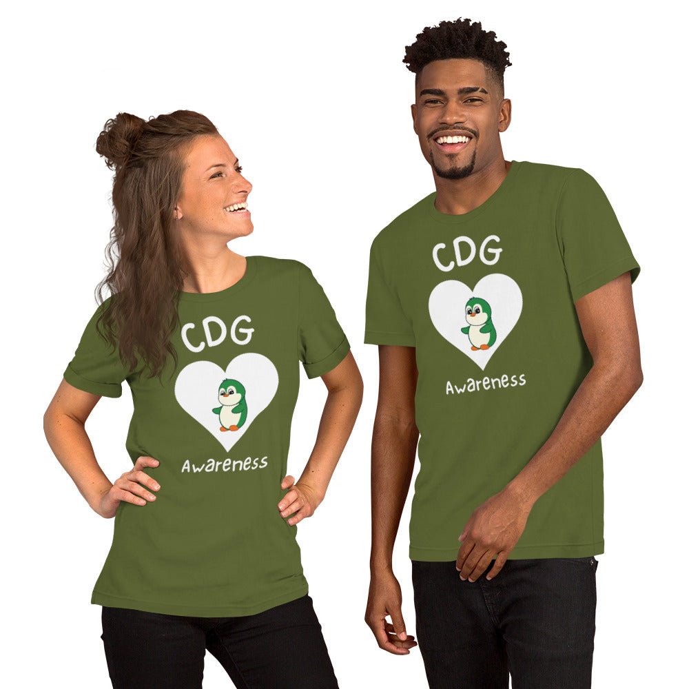 CDG Awareness T-Shirt - Heart