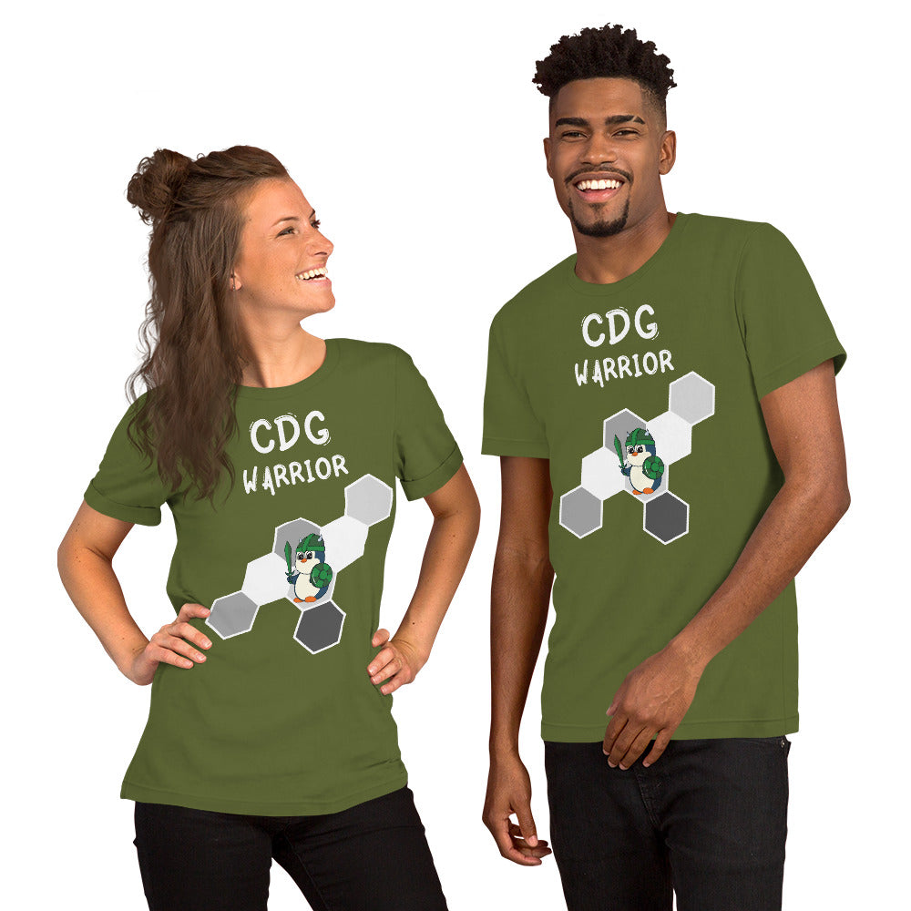 CDG Warrior - Adult Unisex t-shirt - Green