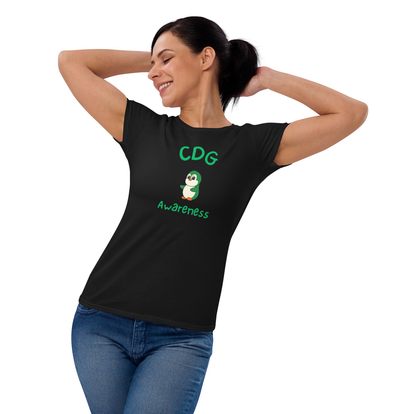 CDG Awareness - Women's short sleeve t-shirt