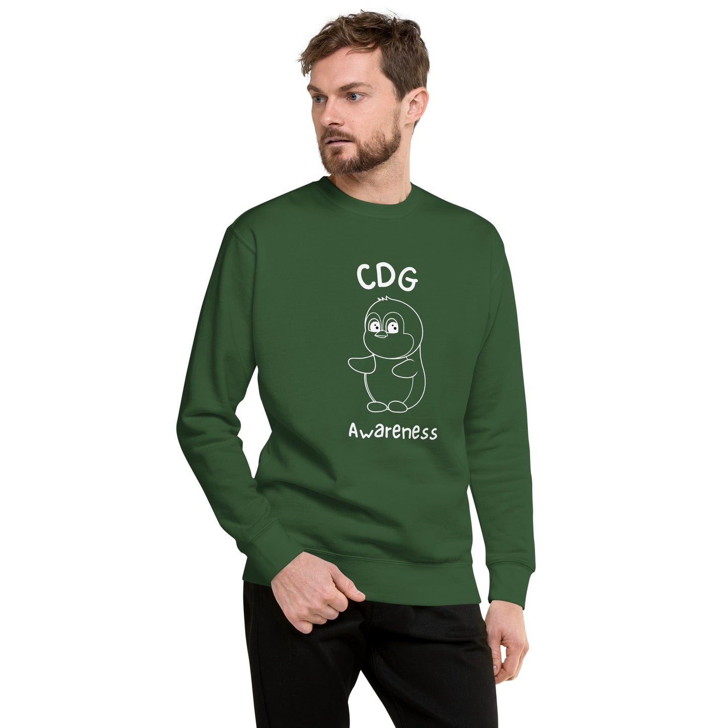 CDG Awareness - Crewneck Premium Sweatshirt M