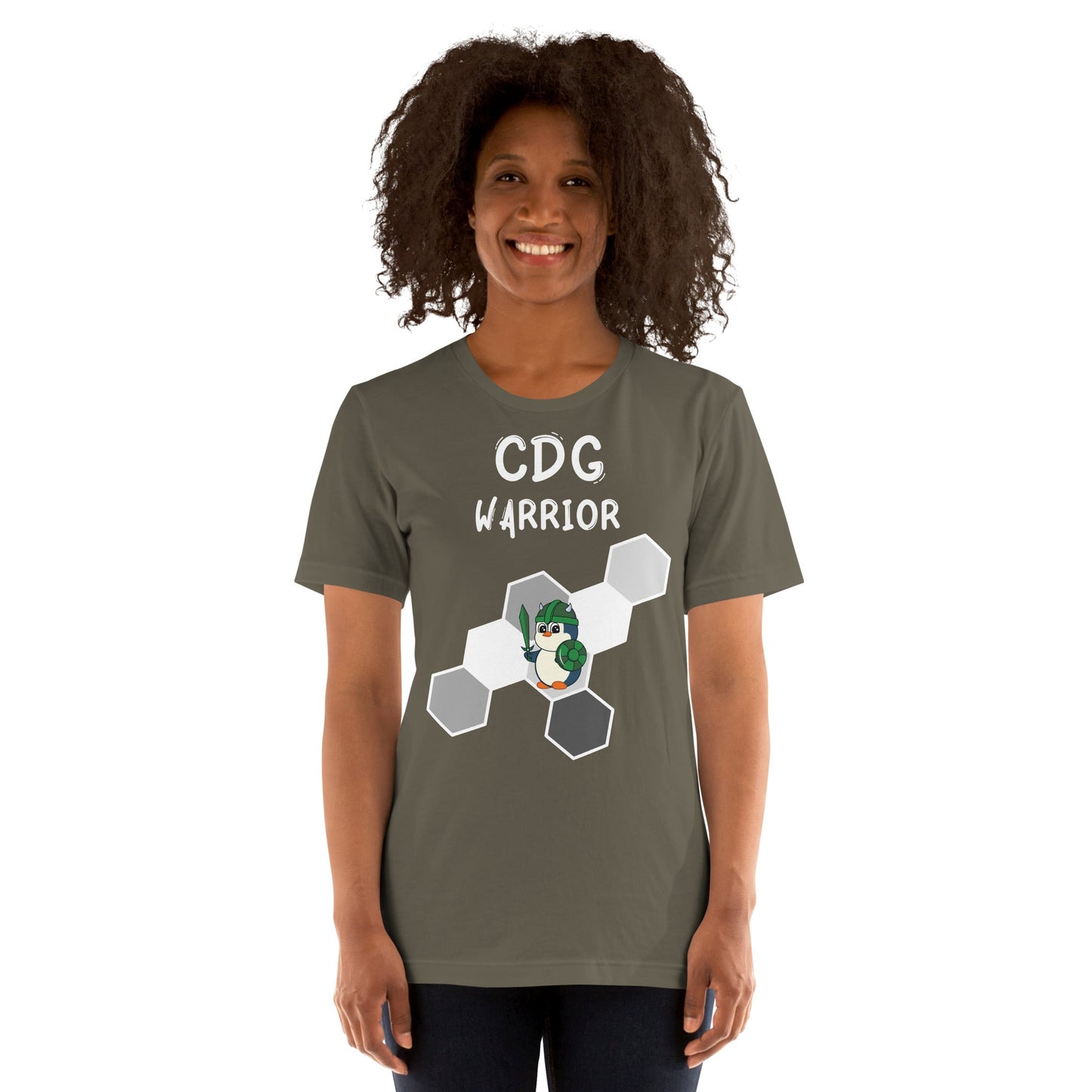 CDG Warrior - Adult Unisex t-shirt - Green M