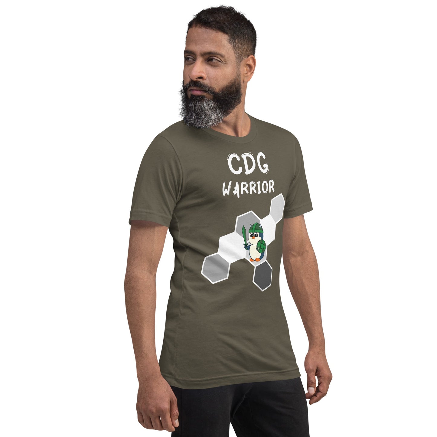 CDG Warrior - Adult Unisex t-shirt - Green M