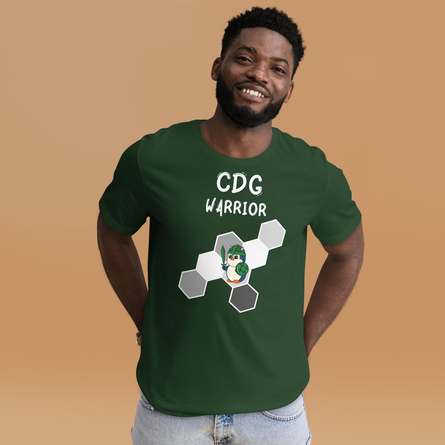 CDG Warrior - Adult Unisex t-shirt - Green M