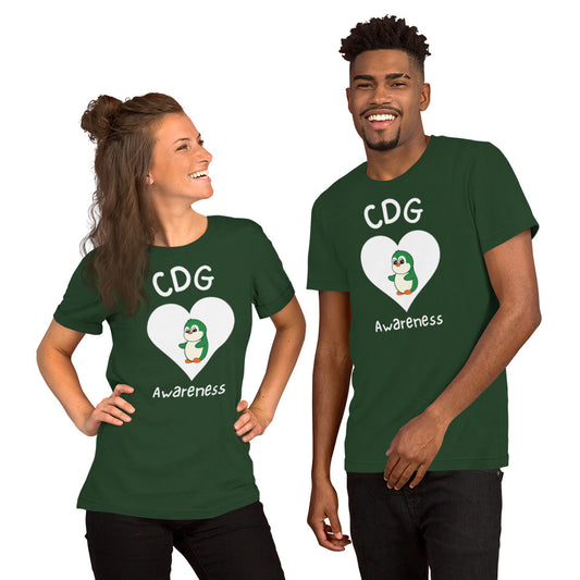 CDG Awareness T-Shirt - Heart