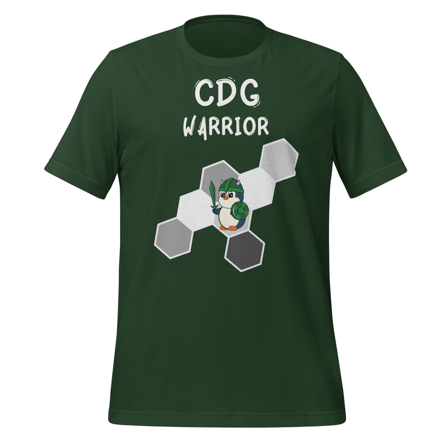 CDG Warrior - Adult Unisex t-shirt - Green M