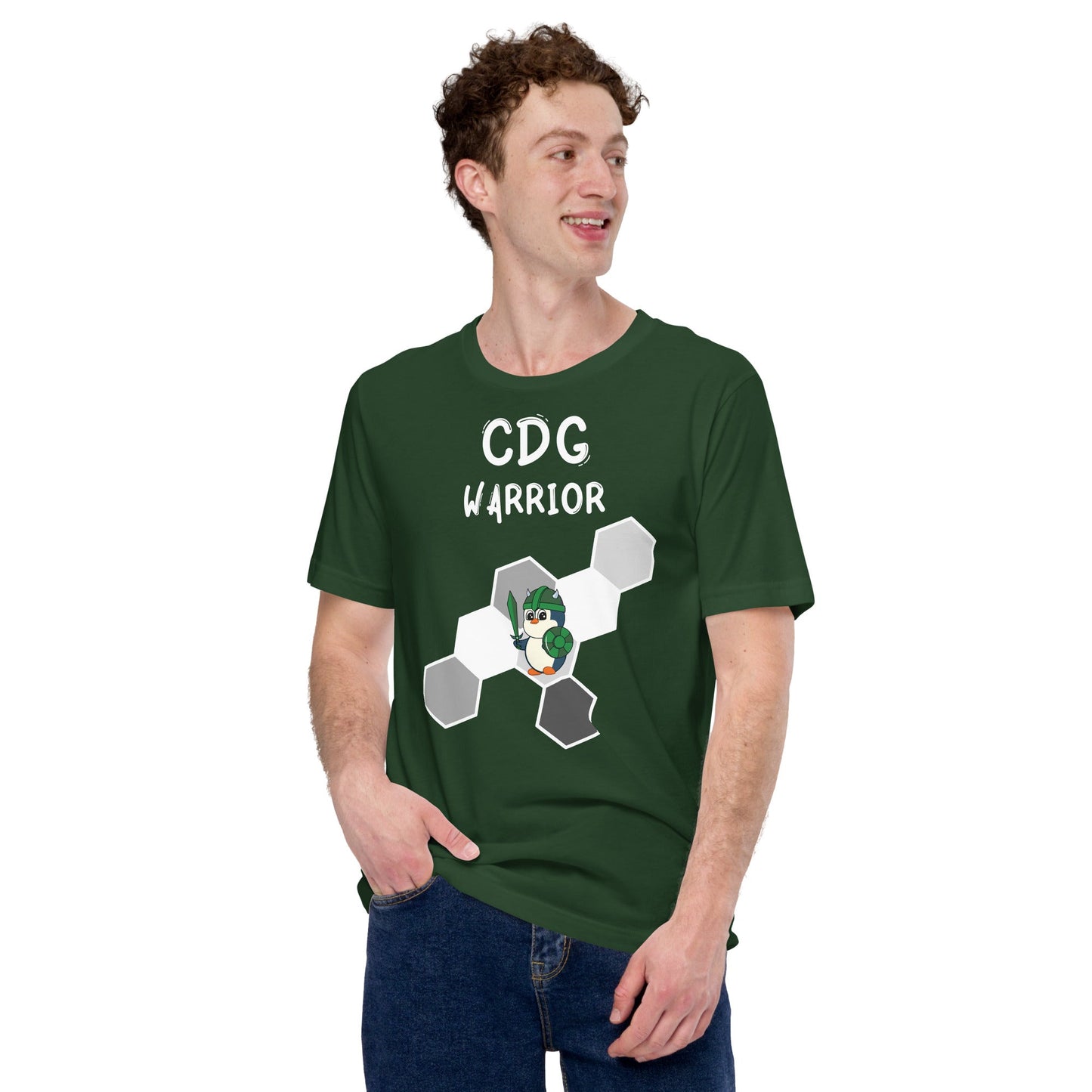 CDG Warrior - Adult Unisex t-shirt - Green M