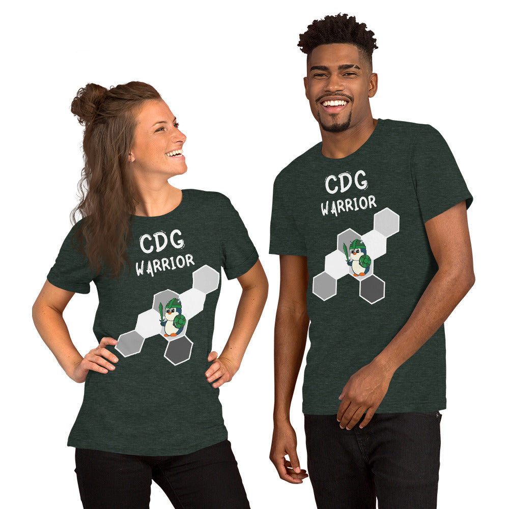 CDG Warrior - Adult Unisex t-shirt - Green M