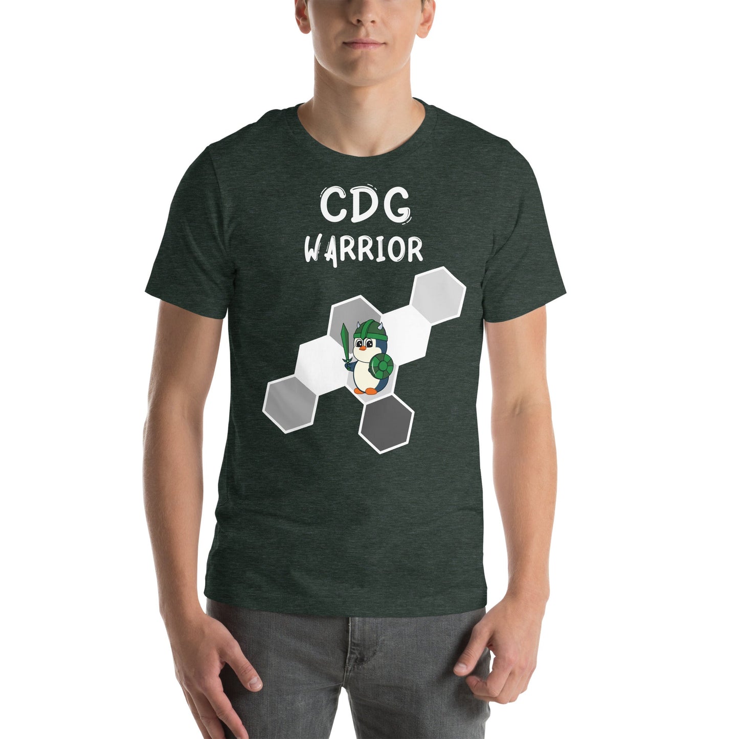 CDG Warrior - Adult Unisex t-shirt - Green M