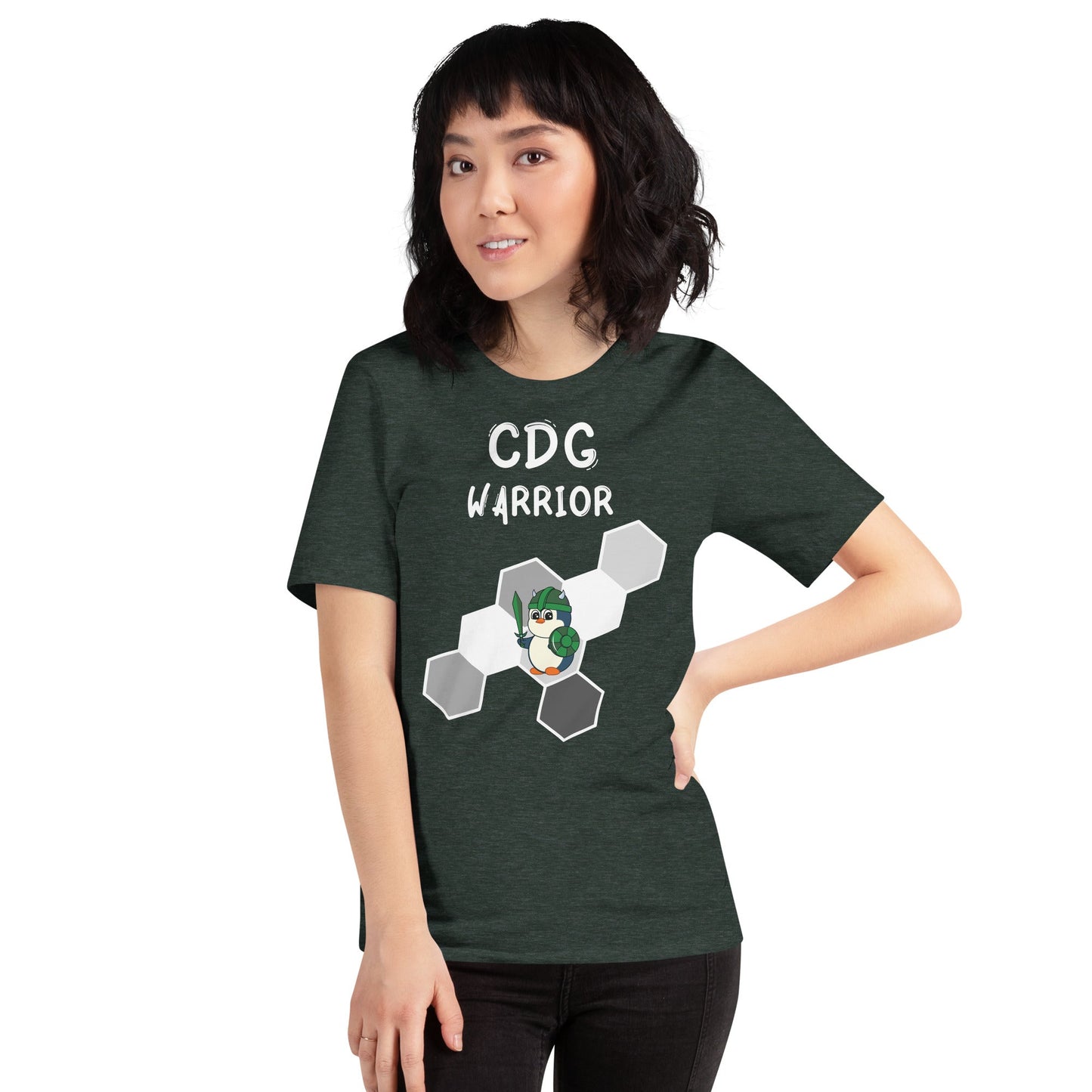 CDG Warrior - Adult Unisex t-shirt - Green M