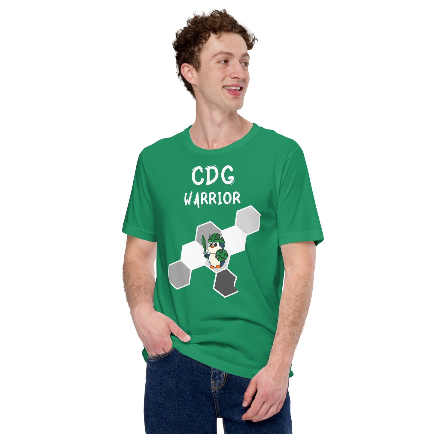 CDG Warrior - Adult Unisex t-shirt - Green M