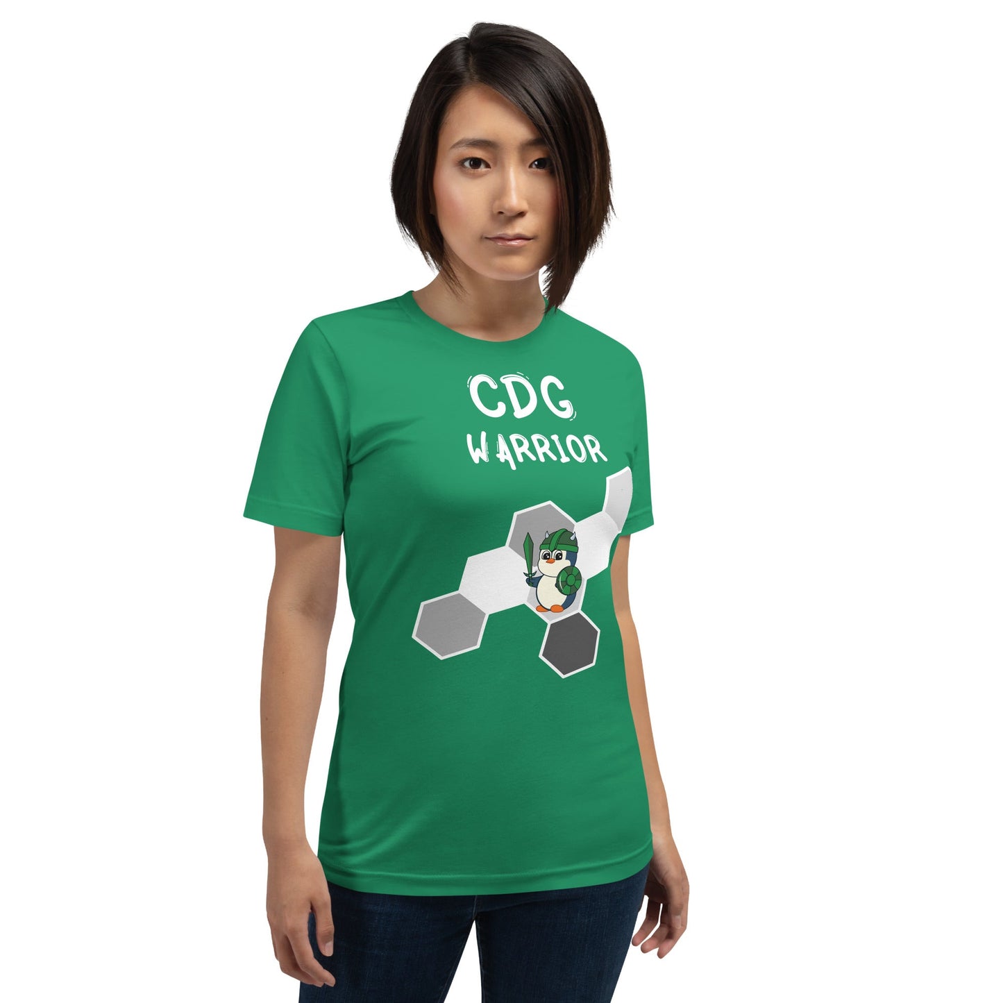 CDG Warrior - Adult Unisex t-shirt - Green M