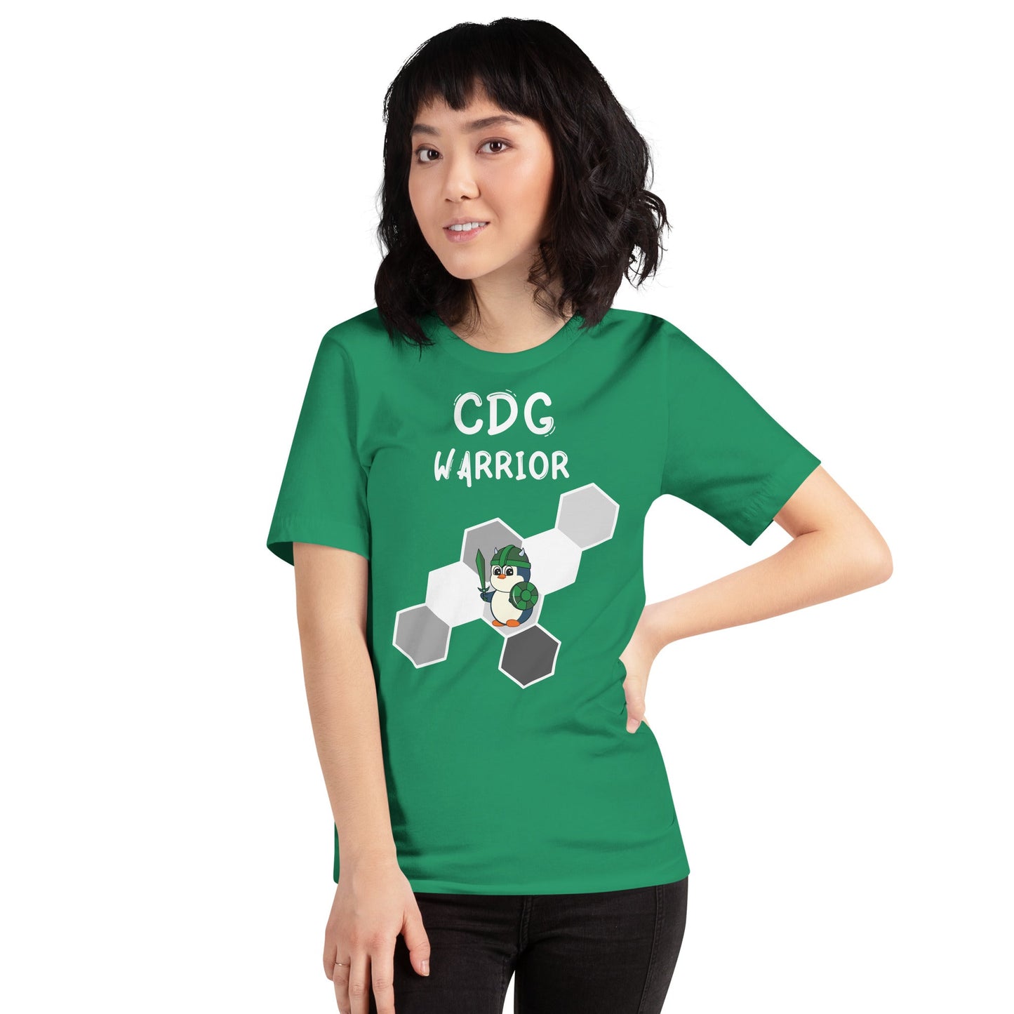 CDG Warrior - Adult Unisex t-shirt - Green M