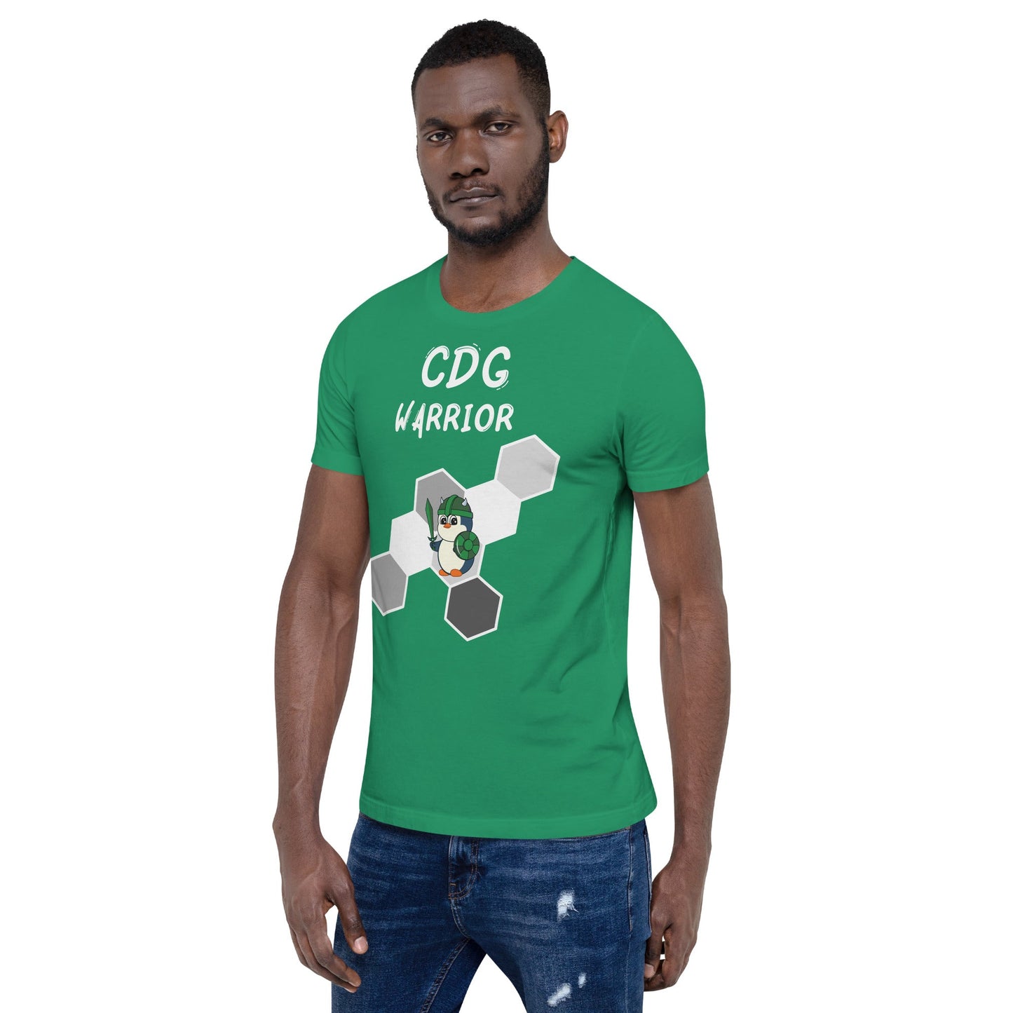 CDG Warrior - Adult Unisex t-shirt - Green M