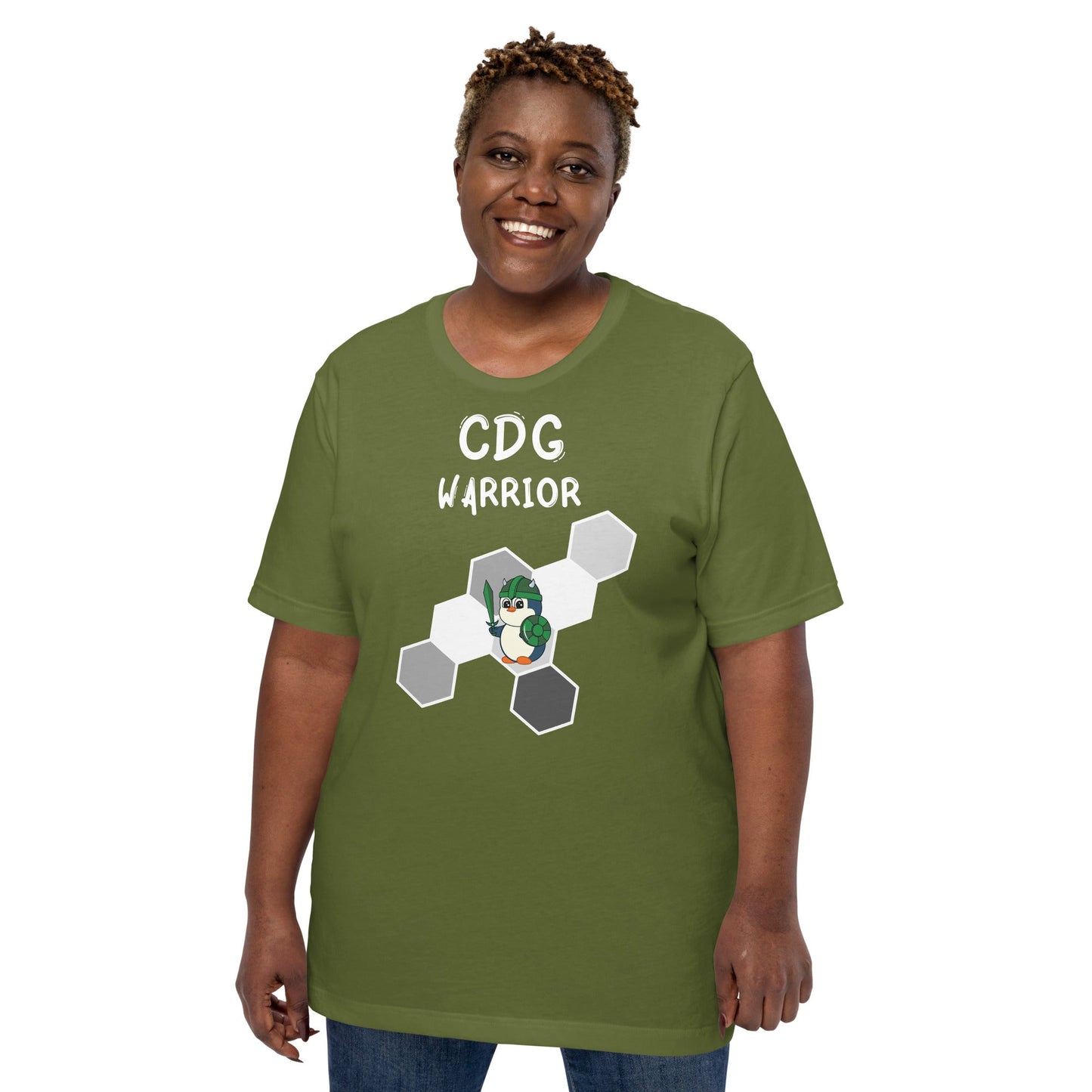 CDG Warrior - Adult Unisex t-shirt - Green M