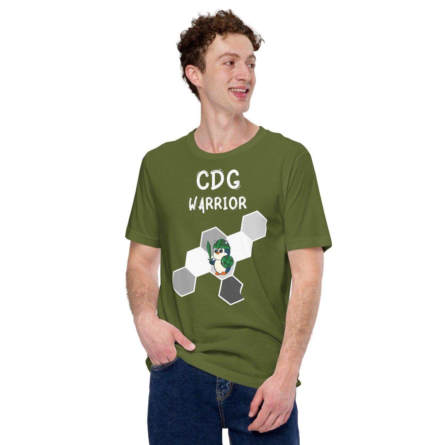 CDG Warrior - Adult Unisex t-shirt - Green M