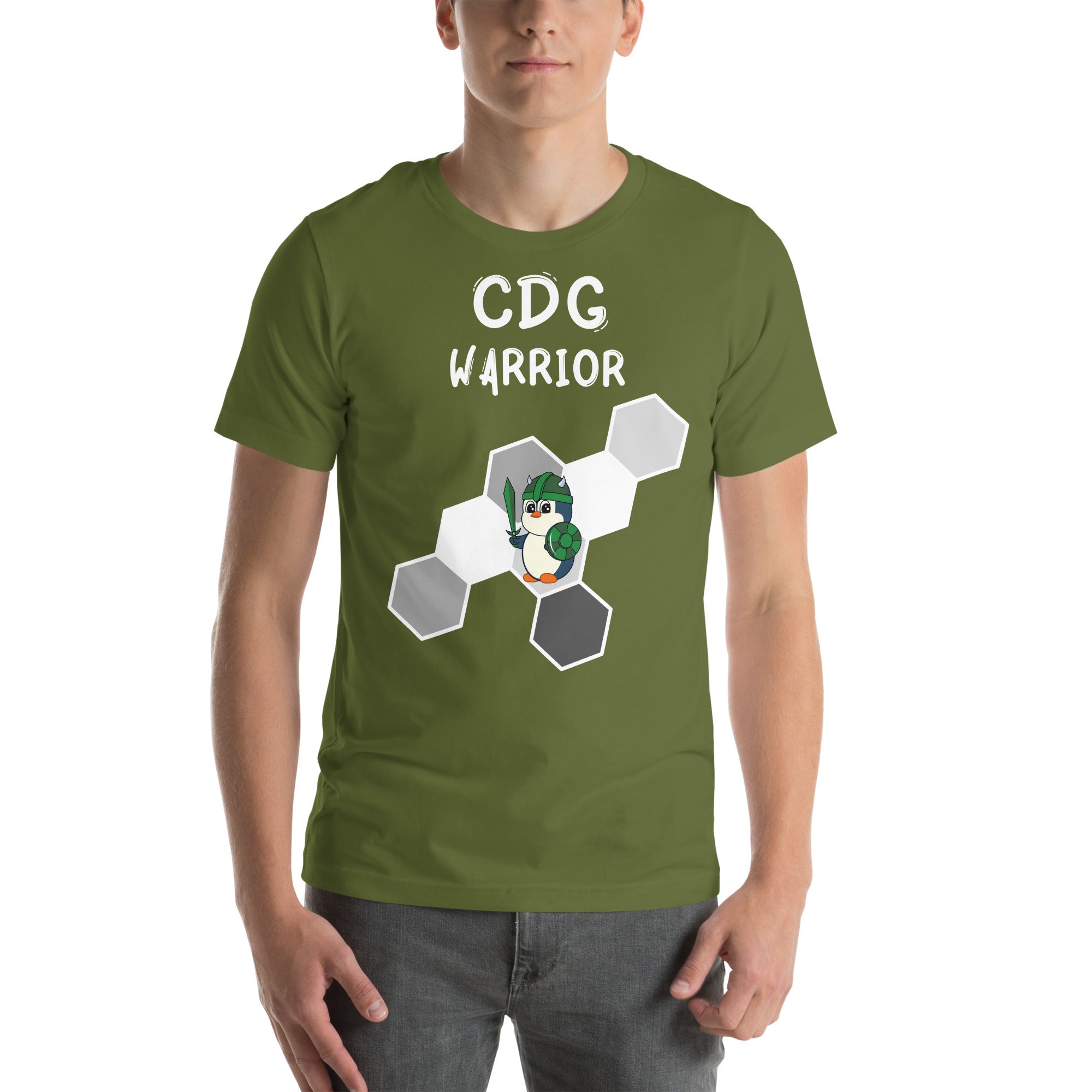 CDG Warrior Adult Unisex t shirt Green M