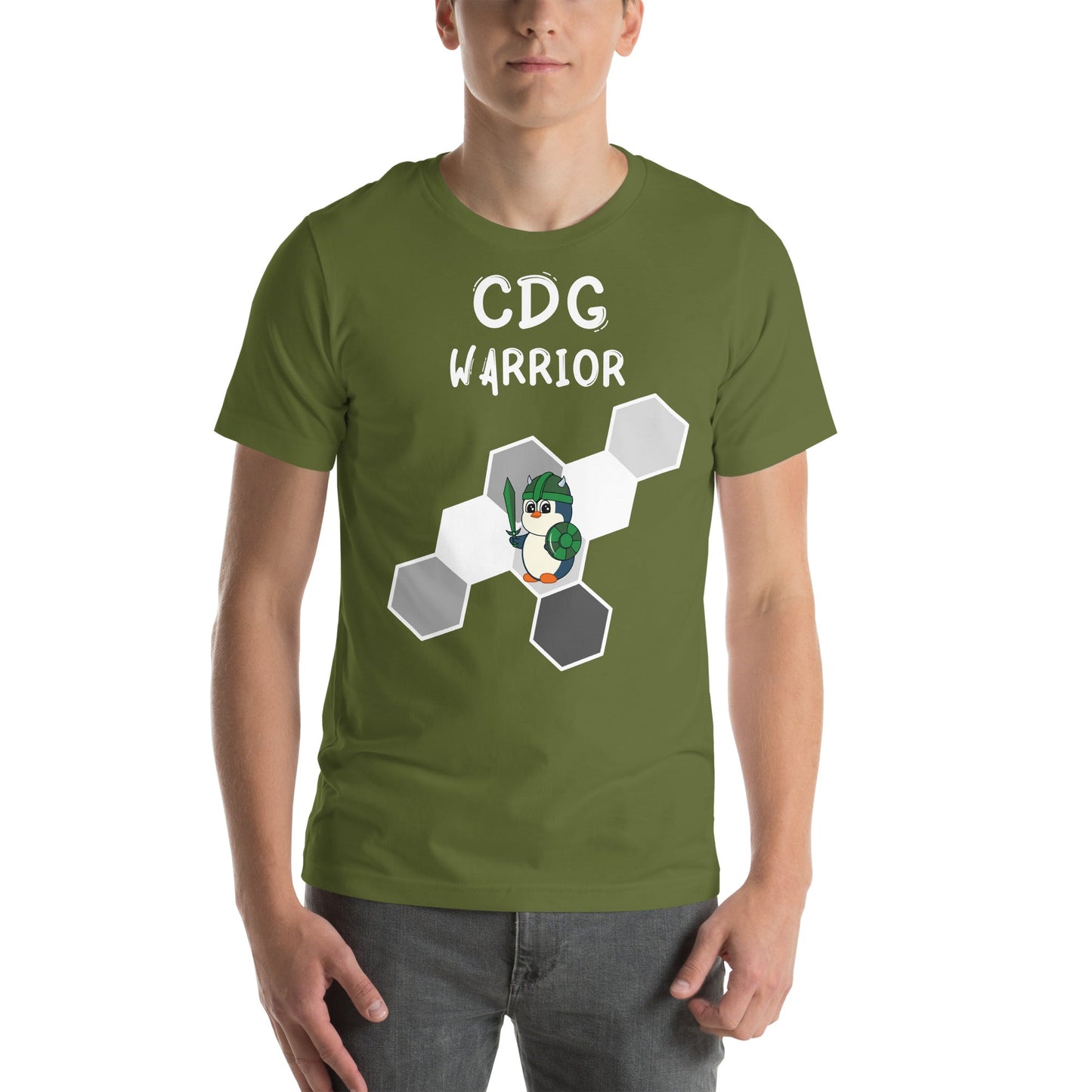 CDG Warrior - Adult Unisex t-shirt - Green M