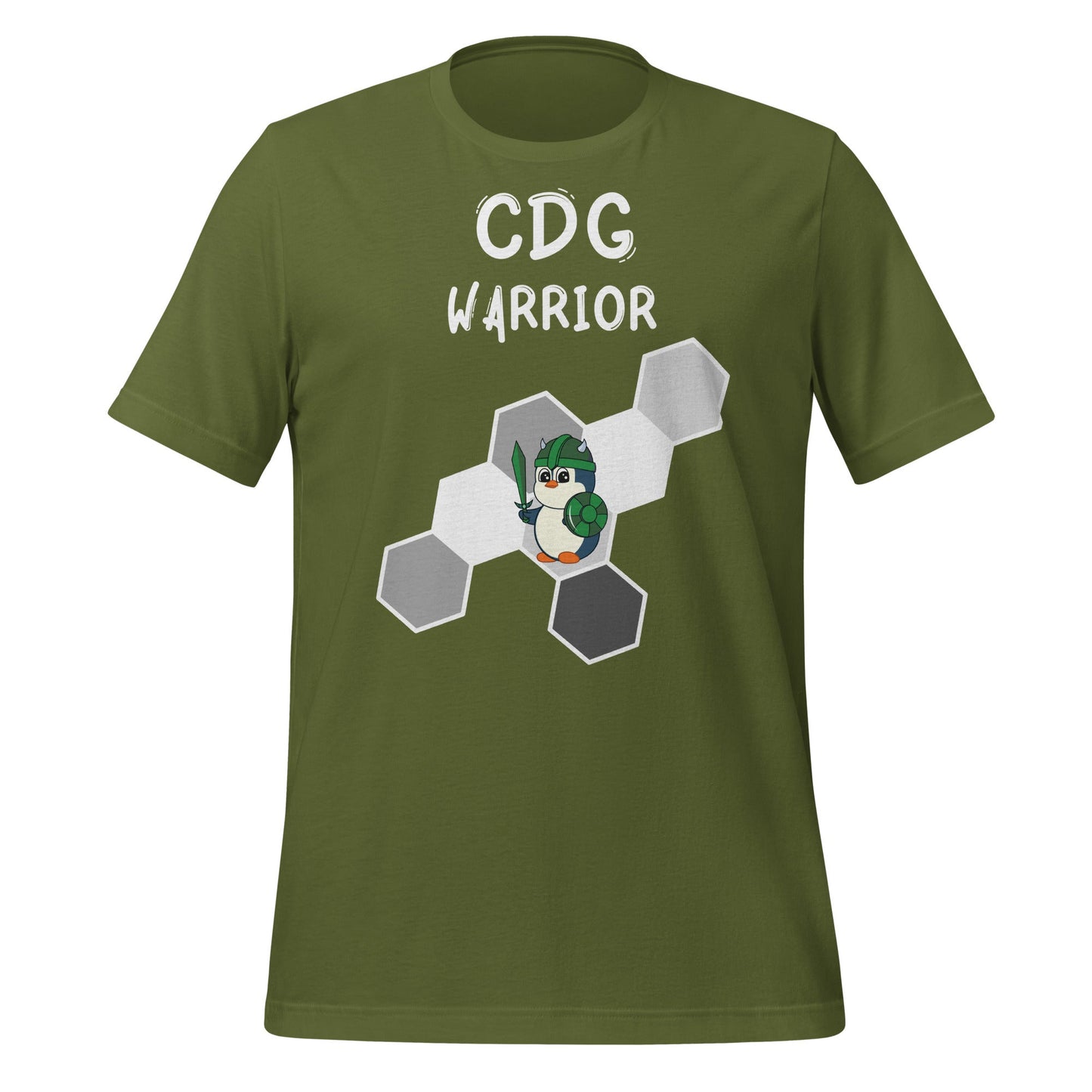 CDG Warrior - Adult Unisex t-shirt - Green M