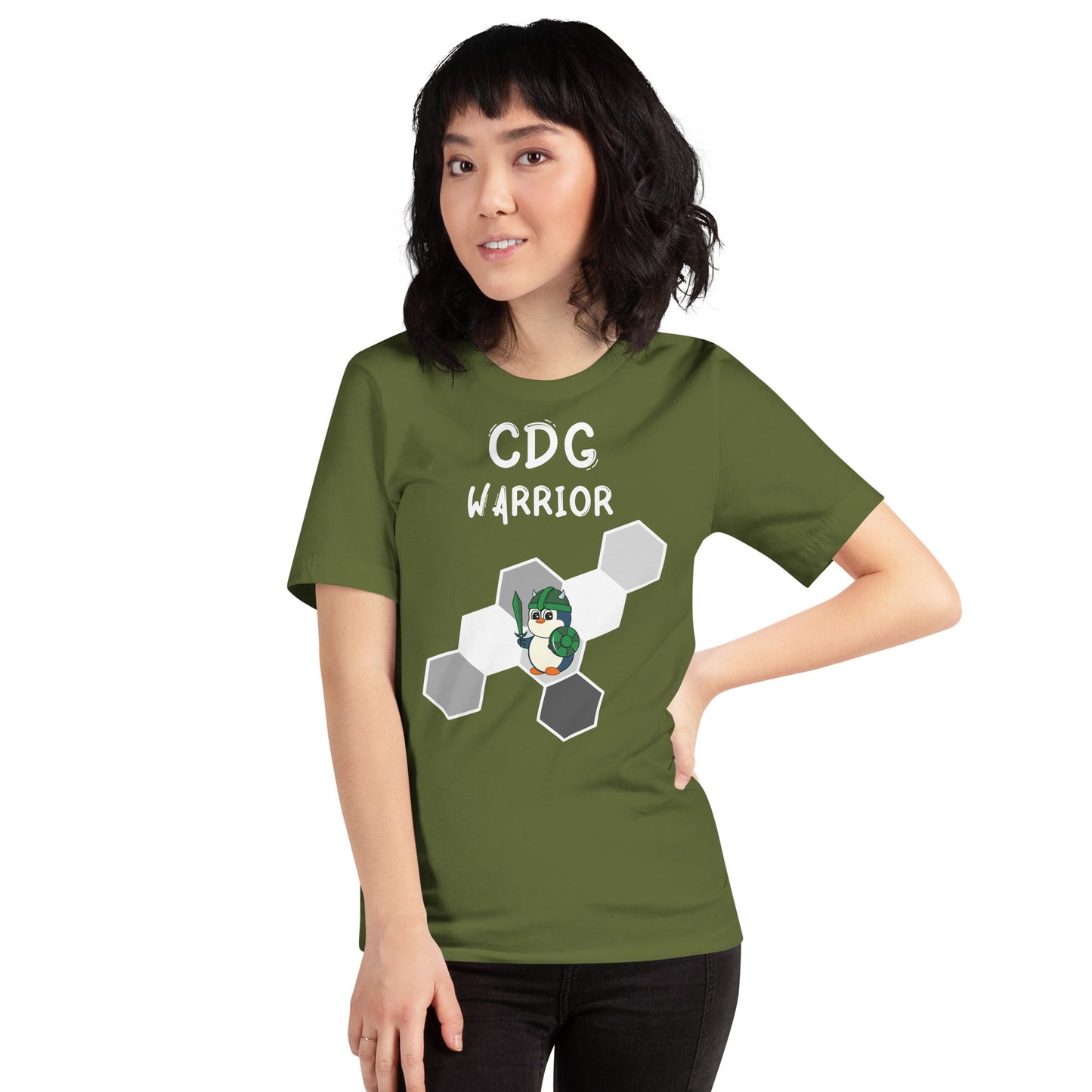 CDG Warrior - Adult Unisex t-shirt - Green M