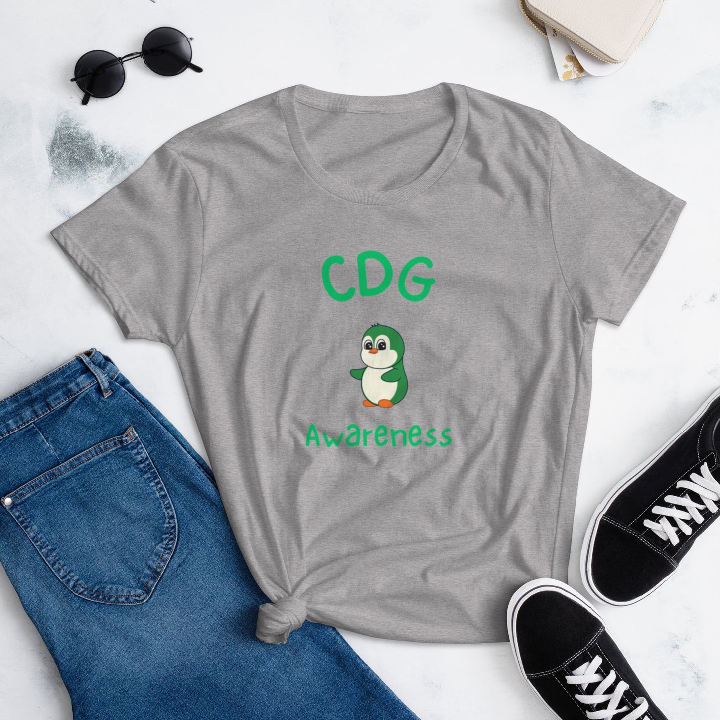 CDG Awareness - Women's short sleeve t-shirt