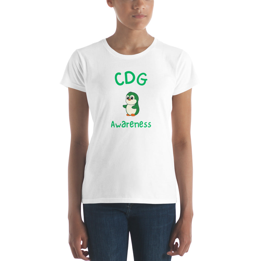 CDG Awareness - Women's short sleeve t-shirt